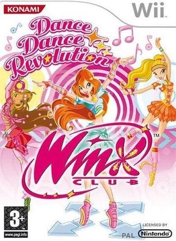 Dance Dance Revolution Winx Club (Wii Games), Spelcomputers en Games, Games | Nintendo Wii, Ophalen of Verzenden, Zo goed als nieuw