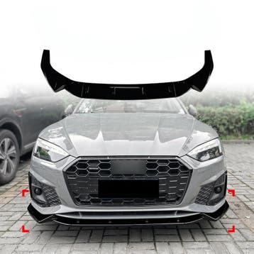 Front Splitter Voor Audi A5 S Line/S5 F5 (Cabriolet & Coupé, Auto-onderdelen, Ophalen of Verzenden, Nieuw