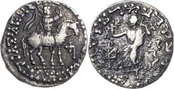 Drachme Indo-skythen Azes Ii 35 v Chr 5 n Chr, Verzenden