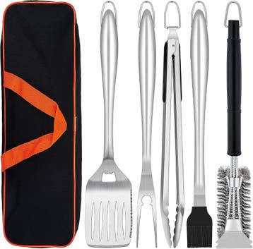 Barbecue Accessoires Set - RVS | Laatste Stuk!, Ophalen of Verzenden, Zo goed als nieuw, Viking Choice