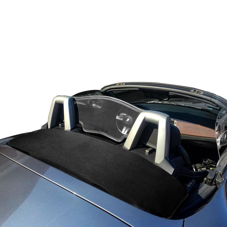 BMW Z4 (2003-2009) Cabrio windscherm Zwart windscherm op, Auto diversen, Overige Auto diversen, Ophalen of Verzenden