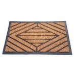 Deurmat rubber/kokos 40x70 cm - Ruit, Tuin en Terras, Deurmatten, Verzenden, Nieuw