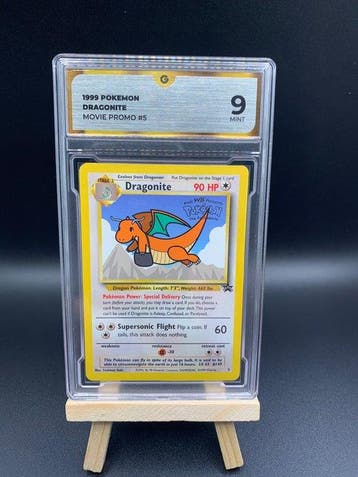 Pokémon - 1 Graded card - Dragonite 5 Promo card - GG 9 -, Nieuw