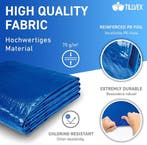 Grondzeil zwembad - Scheurbestendig - 488x488 cm - Blauw - T, Tuin en Terras, Verzenden, Zo goed als nieuw