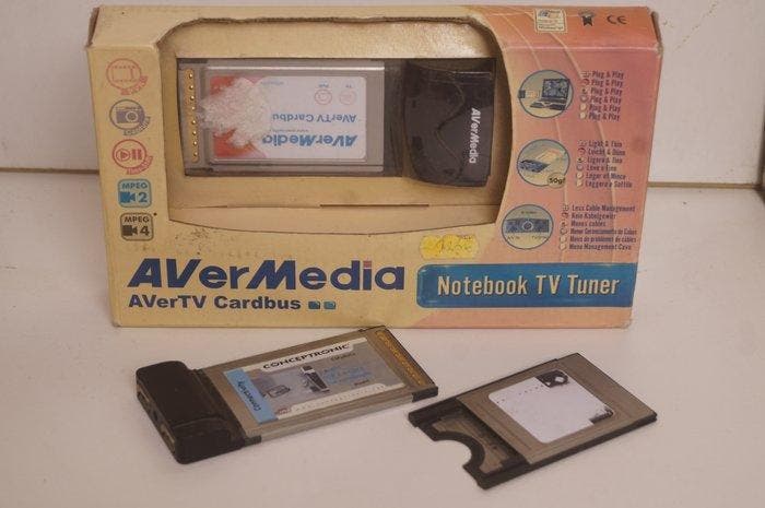 AVerMedia AVerTV Cardbus - Laptop (3), Spelcomputers en Games, Spelcomputers | Overige Accessoires