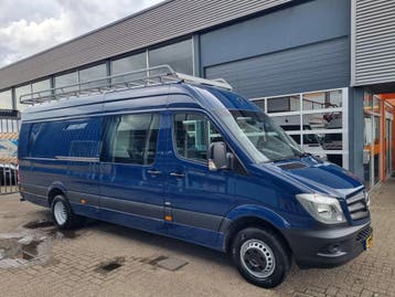 Zakelijke Lease |  Mercedes-Benz Sprinter 519 CDI XL/ L4H2/, Automaat, Gebruikt, Euro 6, Blauw