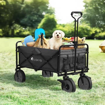 Bolderkar / Handkar / Transportkar - Opvouwbaar - Max. 100kg, Caravans en Kamperen, Bolderkarren, Verzenden, Nieuw