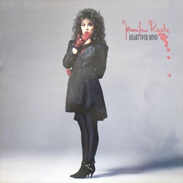 LP gebruikt - Jennifer Rush - Heart Over Mind, Verzenden, Zo goed als nieuw, Overige formaten