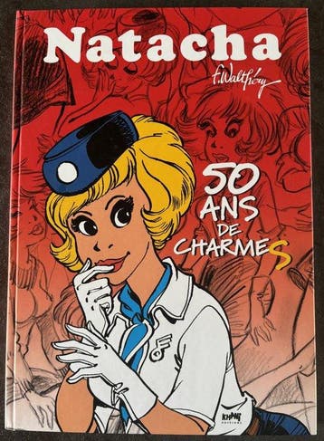 Natacha - 50 Ans de charme + 2x ex-libris - C - 1 Album -, Nieuw