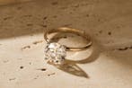 Ring - 14 karaat Geel goud - 2.54ct. tw. Diamant (Lab-grown), Nieuw
