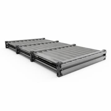 Verkoop en verhuur van demontabele containers, Ophalen