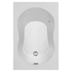 Zitbad Plieger Compact Acryl 120x80x41 cm met Poten Wit, Ophalen of Verzenden, Nieuw, Bad