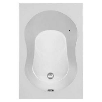 Zitbad Plieger Compact Acryl 120x80x41 cm met Poten Wit, Ophalen of Verzenden, Nieuw, Bad