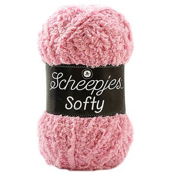 Scheepjes Softy - 483 roze - Polyester Garen, Ophalen of Verzenden, Nieuw