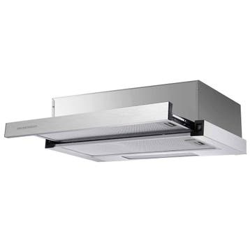 Afzuigkap Vlakscherm 50cm | RVS | OP=OP, Nieuw, Ophalen of Verzenden, Inbouw, Vlakschermkap