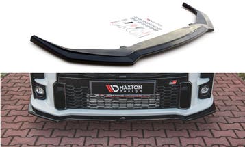 Voorspoiler Toyota GR Yaris MK4 Maxton Glans Zwart, Ophalen of Verzenden, Nieuw