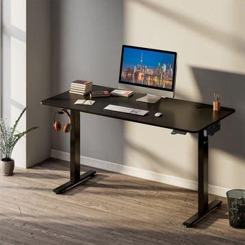 2dekans | Elektrisch Verstelbaar Bureau / Sta Zit Bureau -, Ophalen of Verzenden, Zo goed als nieuw