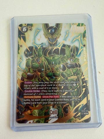 Bandai - 1 Card - Dragon Ball - Cell BT10-123 Full art,, Nieuw