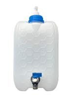 Waterkan Met Metalen Kraan - 10 Liter - Water Container - Ca, Ophalen of Verzenden