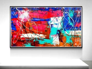 Luc Mora - Rencontre couleur - XXL - no reserve, Antiek en Kunst