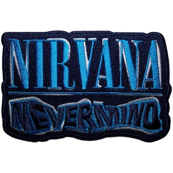 Nirvana - Nevermind Wavy Cut-Out Patch officiële merchandise, Ophalen of Verzenden, Nieuw, Kleding