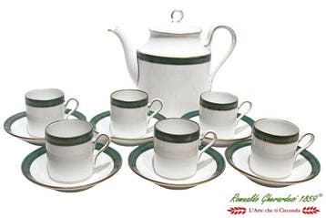Richard Ginori - Koffieservies (13) - Porselein