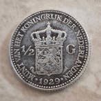 Nederland. Wilhelmina. 1/2 Gulden 1929 (Zonder minimumprijs), Postzegels en Munten, Munten | Nederland