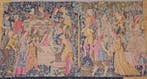 Wandtapijt - 97 cm - 180 cm - Het wijnfeest, Antiek en Kunst, Curiosa en Brocante