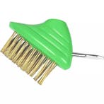 Benson Ovale voegenstaalborstel kunststof - Past op schro..., Ophalen of Verzenden, Nieuw, Bezem