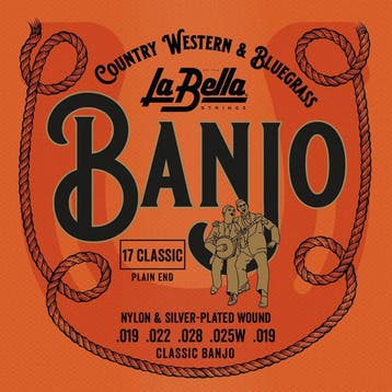 La Bella L-17 snaren set classical & minstrel banjos,, Ophalen of Verzenden, Nieuw