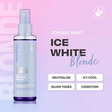 Lee Stafford Bleach Blondes Ice White Toning Leave-in, Ophalen of Verzenden, Nieuw, Shampoo of Conditioner