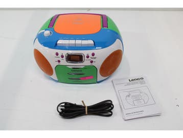Lenco SCD-971 - Draagbare Radio/CD-speler - FM Radio, Verzenden, Zo goed als nieuw