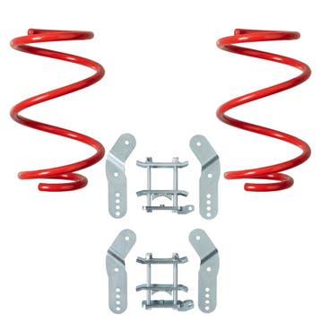 35mm Verlagingsveren met platenpakket Vw Caddy 3 (2004-2021), Auto-onderdelen, Ophanging en Onderstel, Verzenden, Nieuw