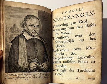 Joost van den Vondel - [met portret] Poezy of Verscheide