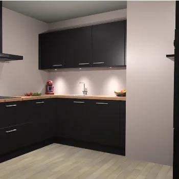 Zwarte keuken Noorwegen 47464, Verzenden, Nieuw