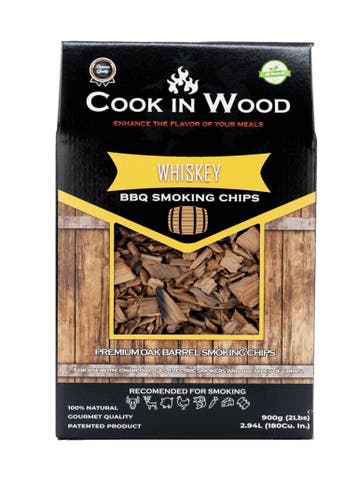 Cook in Wood BBQ oak barrel wood chips whisky, Ophalen of Verzenden, Nieuw