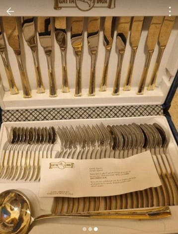 Gatta Inox - gattinox - Serveergerei (49) - Staal, Goud -