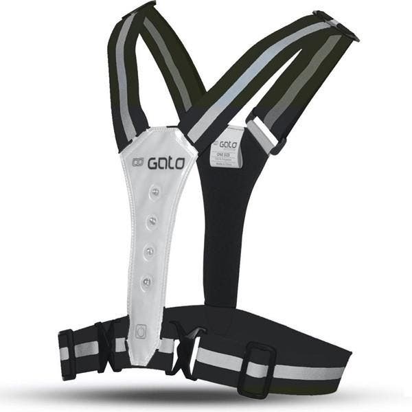 Hardloopvest | GATO (Unisize, led, USB, Antraciet), Fietsen en Brommers, Fietsaccessoires | Overige Fietsaccessoires, Nieuw, Verzenden