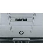 1980 BMW M1 BROCHURE ENGELS, Boeken, Auto's | Folders en Tijdschriften, Nieuw, BMW, Author