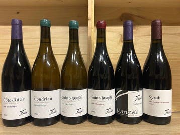 2023 Domaine Lionel Faury : Côte-Rotie Les Brunes, Condrieu, Nieuw
