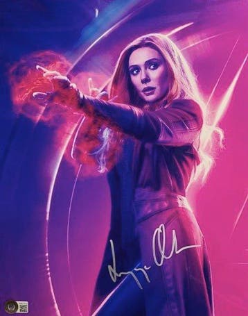 Scarlett Witch Wandavision - Elizabeth Olsen - 28x35 cm, Verzamelen, Nieuw