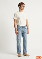 Wrangler Jeans Heren maat WW34 / L28 Blauw Vintage, Ophalen of Verzenden, Nieuw, Wrangler