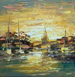 Janusz Kik (1956) - Retour à la Baie, Antiek en Kunst, Kunst | Schilderijen | Klassiek