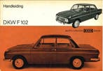 1965 DKW 102 handleiding instructieboekje Nederlands, Verzenden