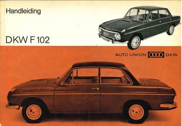 1965 DKW 102 handleiding instructieboekje Nederlands, Auto diversen, Handleidingen en Instructieboekjes, Verzenden