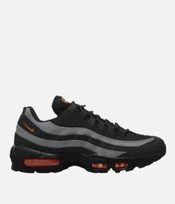 Nike Air Max 95 Black Grey Safety Orange, Verzenden, Nieuw, Nike