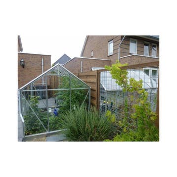 Halls Popular 86 tuinkas - blank aluminium, Tuin en Terras, Verzenden, Nieuw