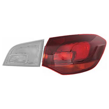 Opel Astra J Break 2010-2015 Achterlichtglas Buiten Rechts D, Auto-onderdelen, Verzenden, Nieuw