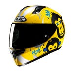 HJC C10 Geti Zwart Geel Integraalhelm, Nieuw met kaartje, HJC, Integraalhelm, Heren
