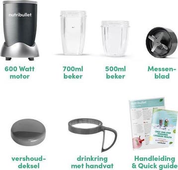 Nutribullet Original Blender - Smoothie Maker, Witgoed en Apparatuur, Ophalen of Verzenden, Nieuw